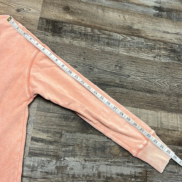 Pilcro By Anthropologie Coral Donna Tunic Pullover Sweatshirt Slouchy Easy Sz S - Picture 7 of 13